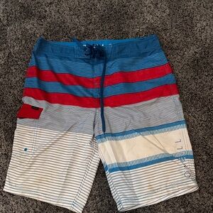 O'Neill Multicolor Striped Board Shorts
